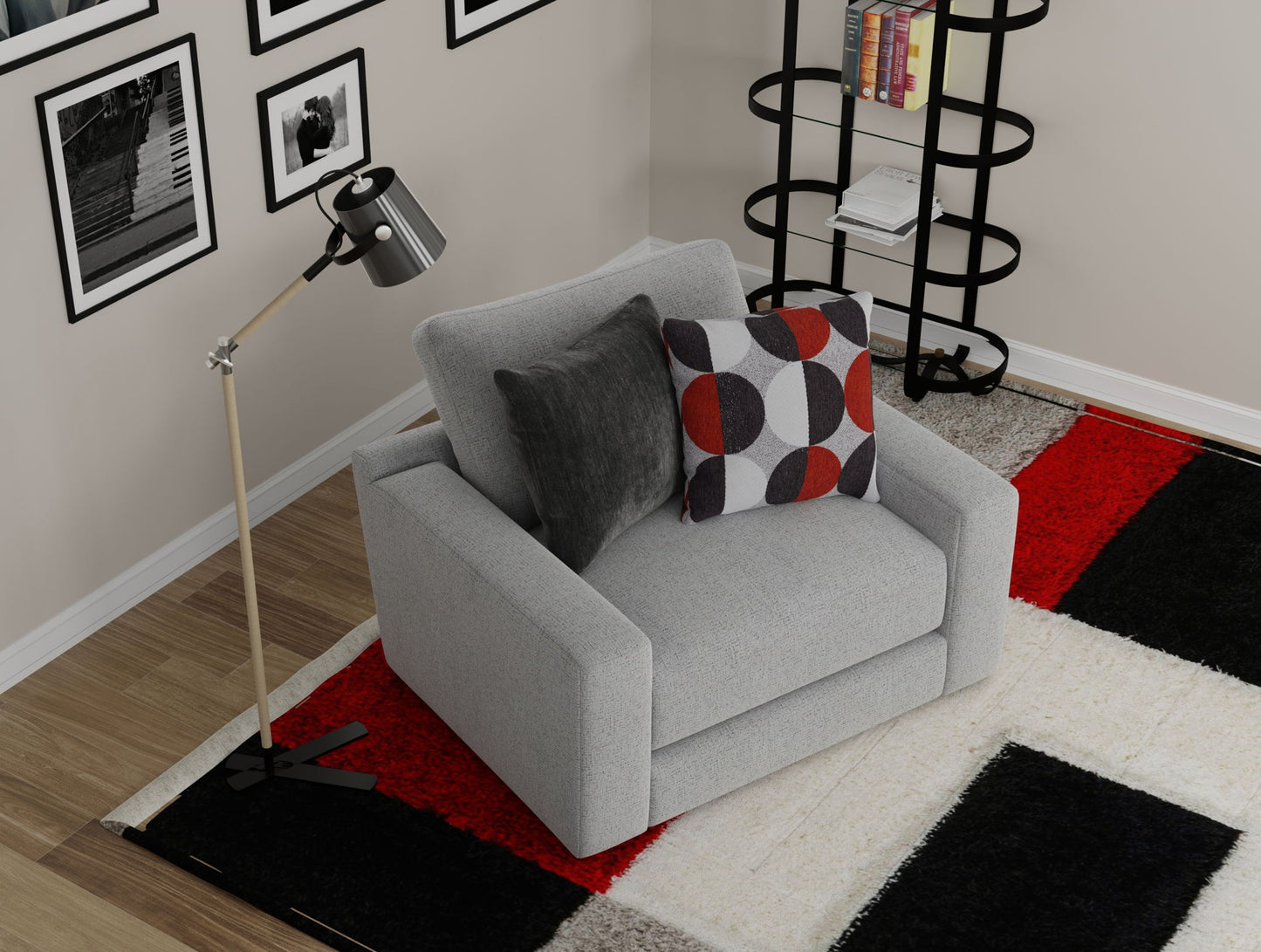 Arlo - Chair & 1/2 - Hornell Furniture Outlet