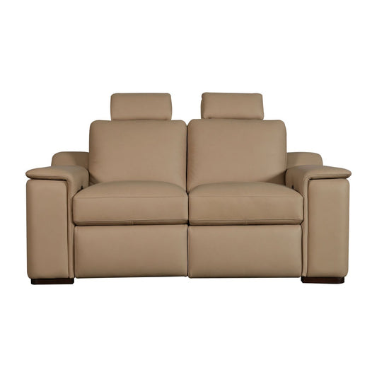 Armon - Sofa With Power Footrest & ZG - Brown - Hornell Furniture Outlet