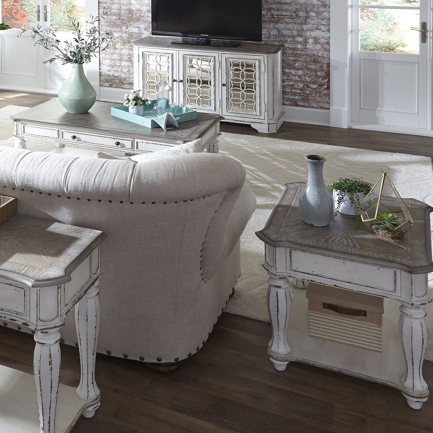 Magnolia Manor - Table Set - Hornell Furniture Outlet