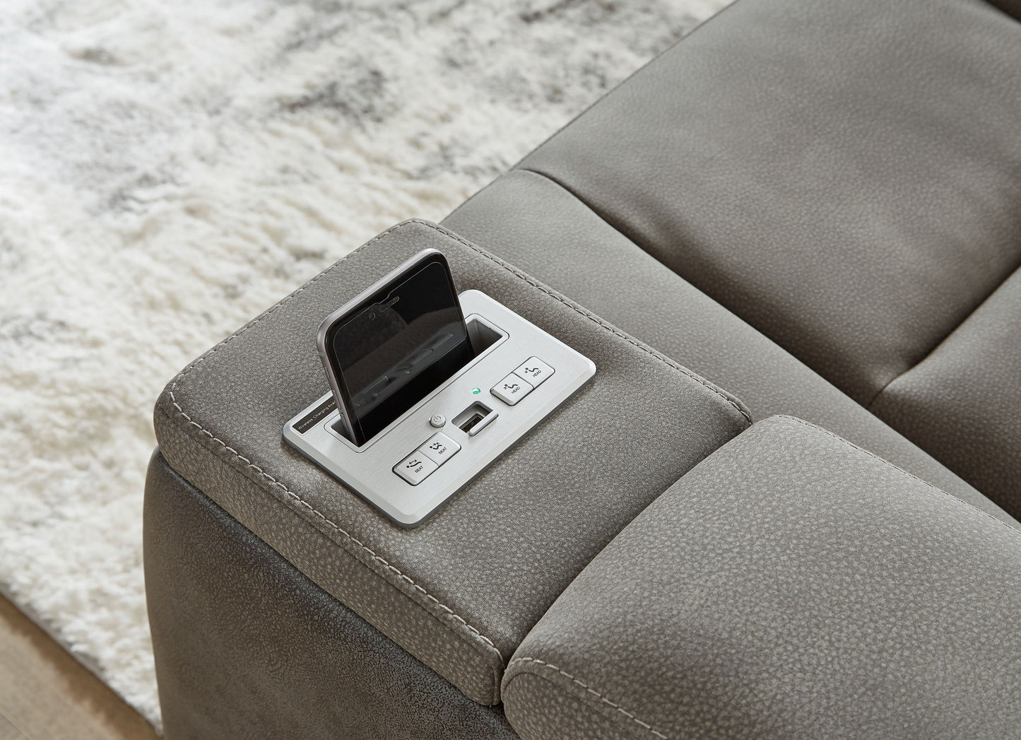 Next - gen Durapella - Pwr Recliner/Adj Headrest - Hornell Furniture Outlet
