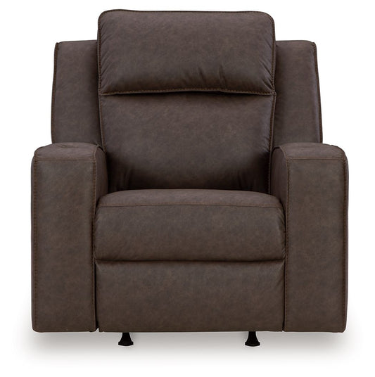 Lavenhorne - Granite - Rocker Recliner - Hornell Furniture Outlet