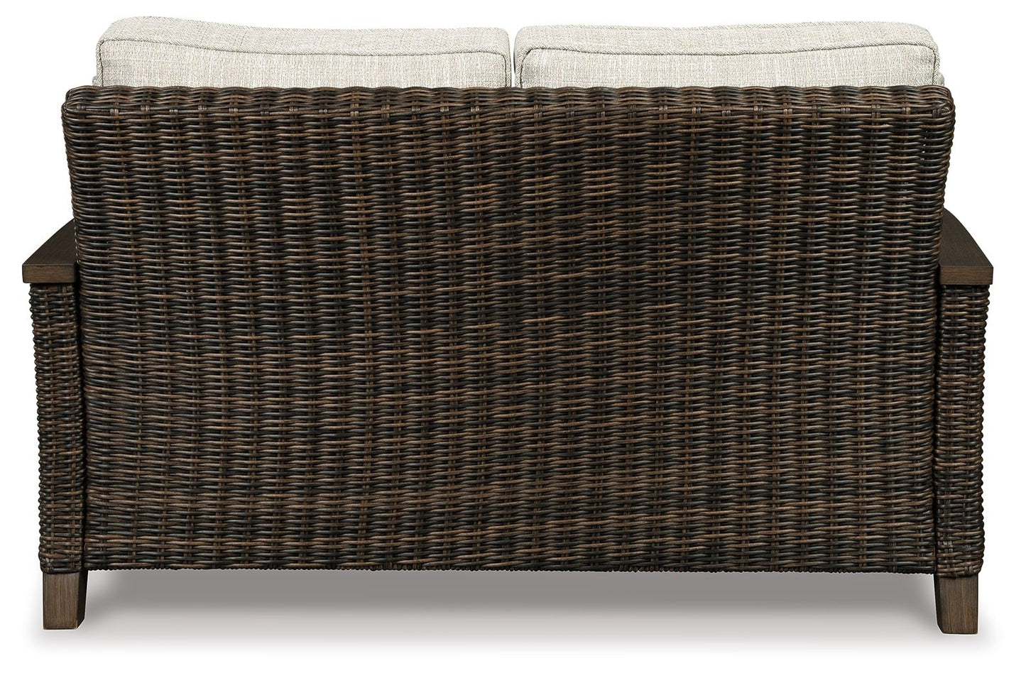 Paradise Trail - Medium Brown - Loveseat w/Cushion - Hornell Furniture Outlet
