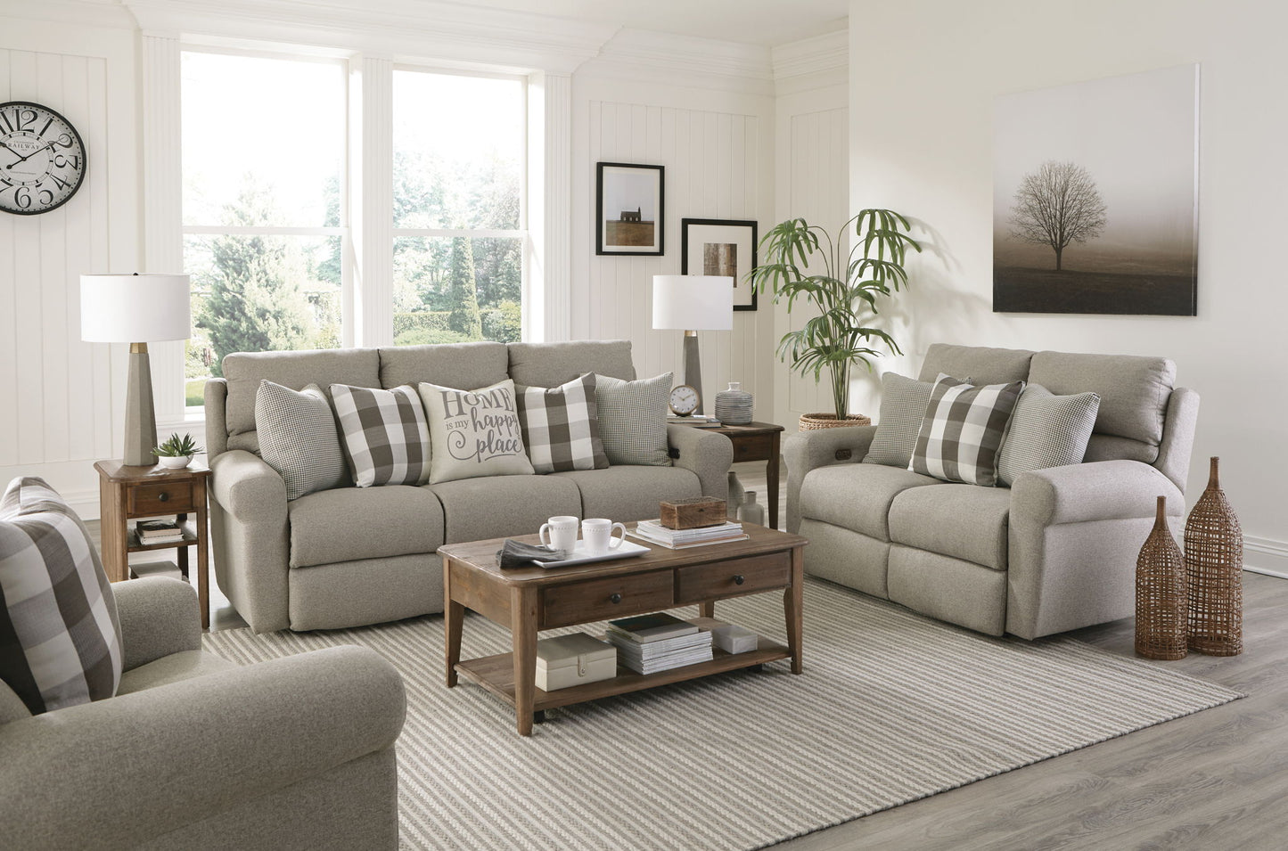 Westport - Power Lay Flat Reclining Loveseat - Hornell Furniture Outlet