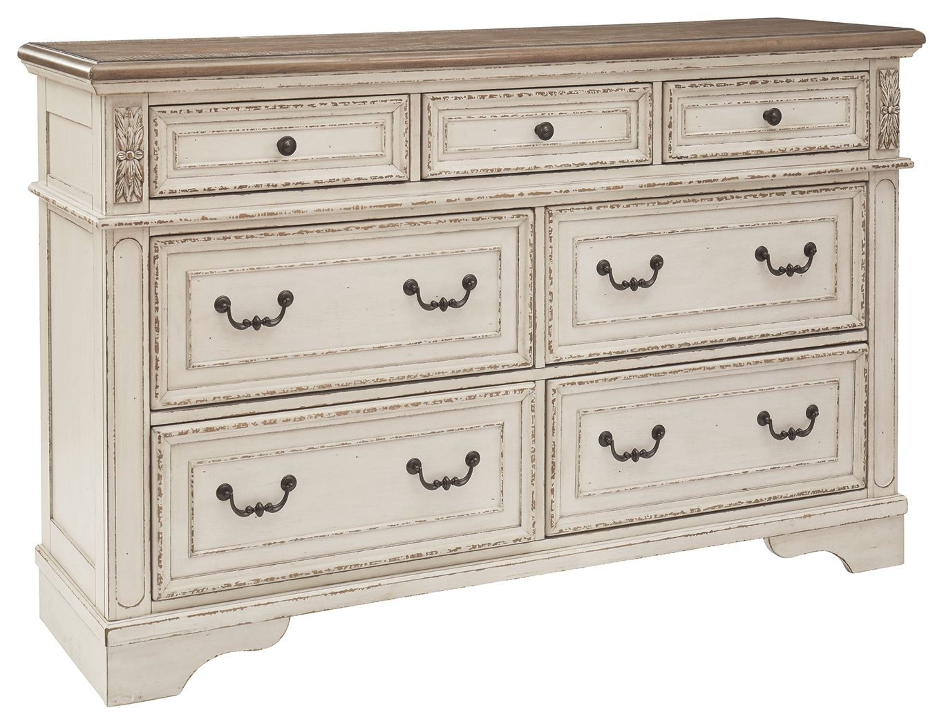 Realyn - Dresser, Mirror - Hornell Furniture Outlet