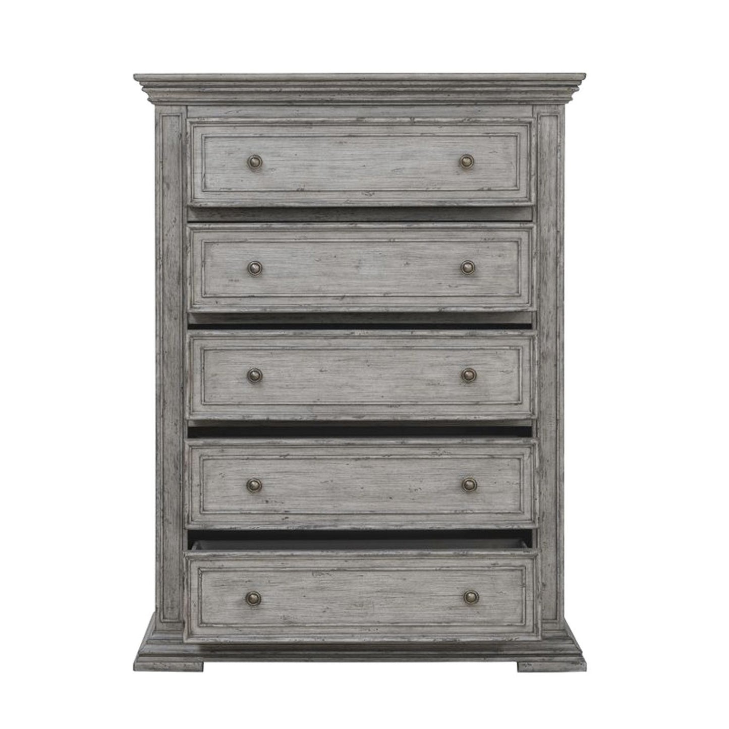 Big Valley - 5 Drawer Chest - Hornell Furniture Outlet