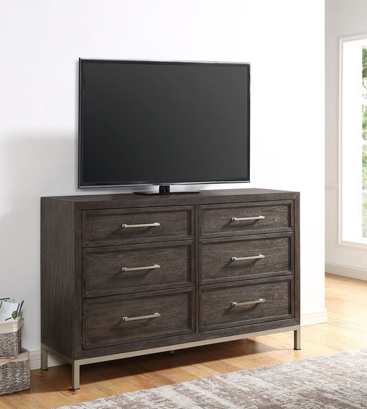 Broomfield - Dresser - Brown - Hornell Furniture Outlet