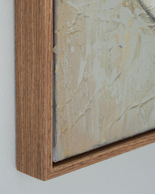 Bexlen - Tan / Taupe / Black - Wall Art Set (Set of 2) - Hornell Furniture Outlet