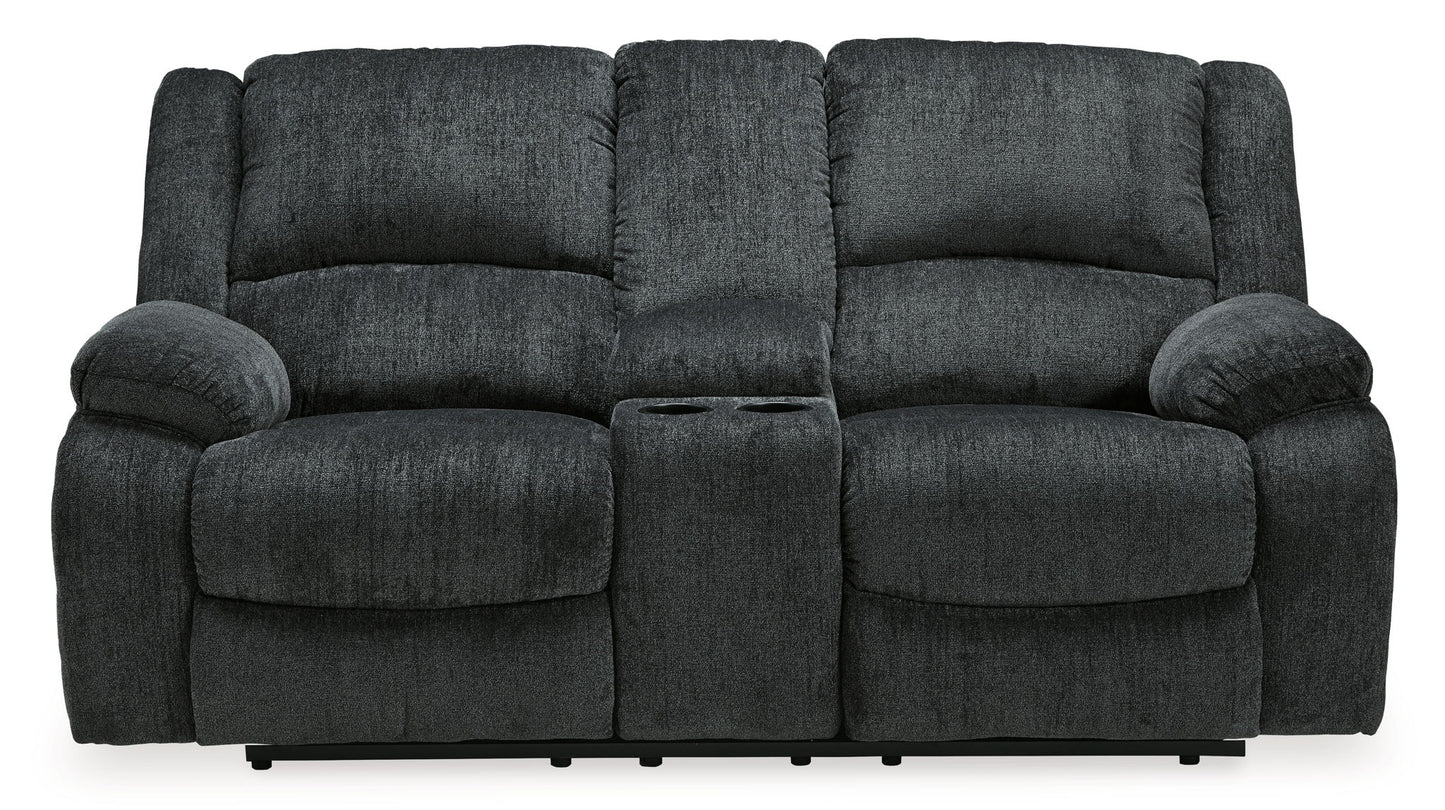 Draycoll - Reclining Loveseat - Hornell Furniture Outlet