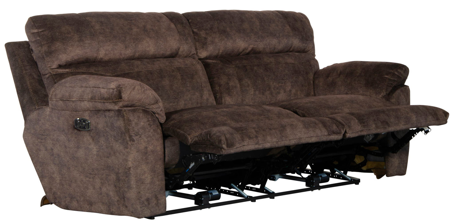Sedona - Power Headrest With Lumbar Lay Flat Reclining Sofa - Hornell Furniture Outlet