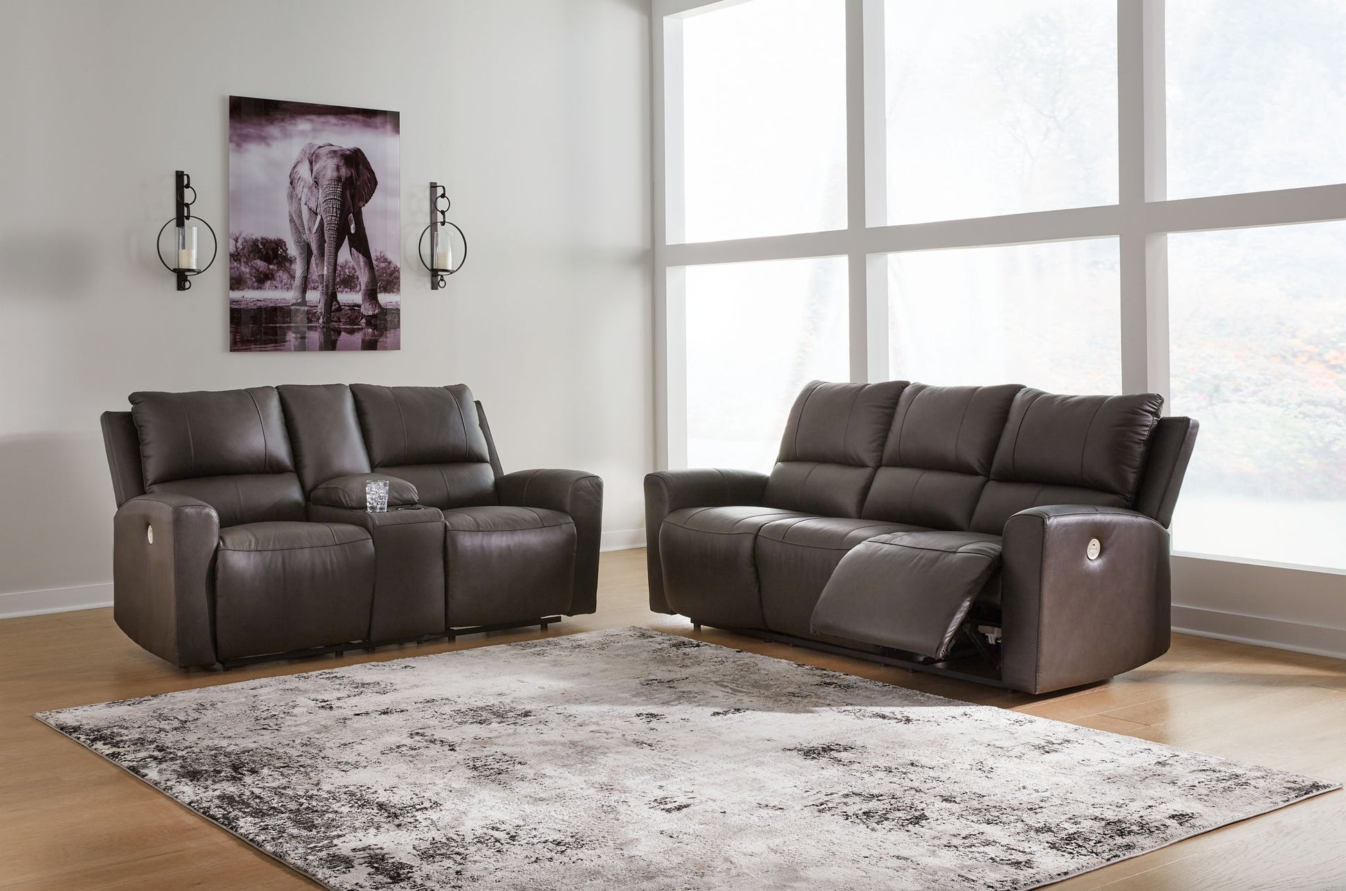 Boxmere - Reclining Living Room Set - Hornell Furniture Outlet