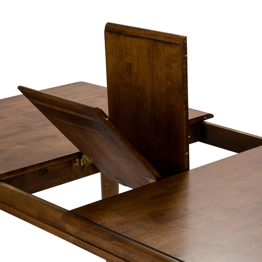 Creations - Butterfly Leaf Table - Dark Brown - Hornell Furniture Outlet