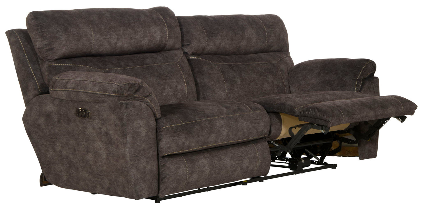 Sedona - Power Headrest With Lumbar Lay Flat Reclining Sofa - Hornell Furniture Outlet