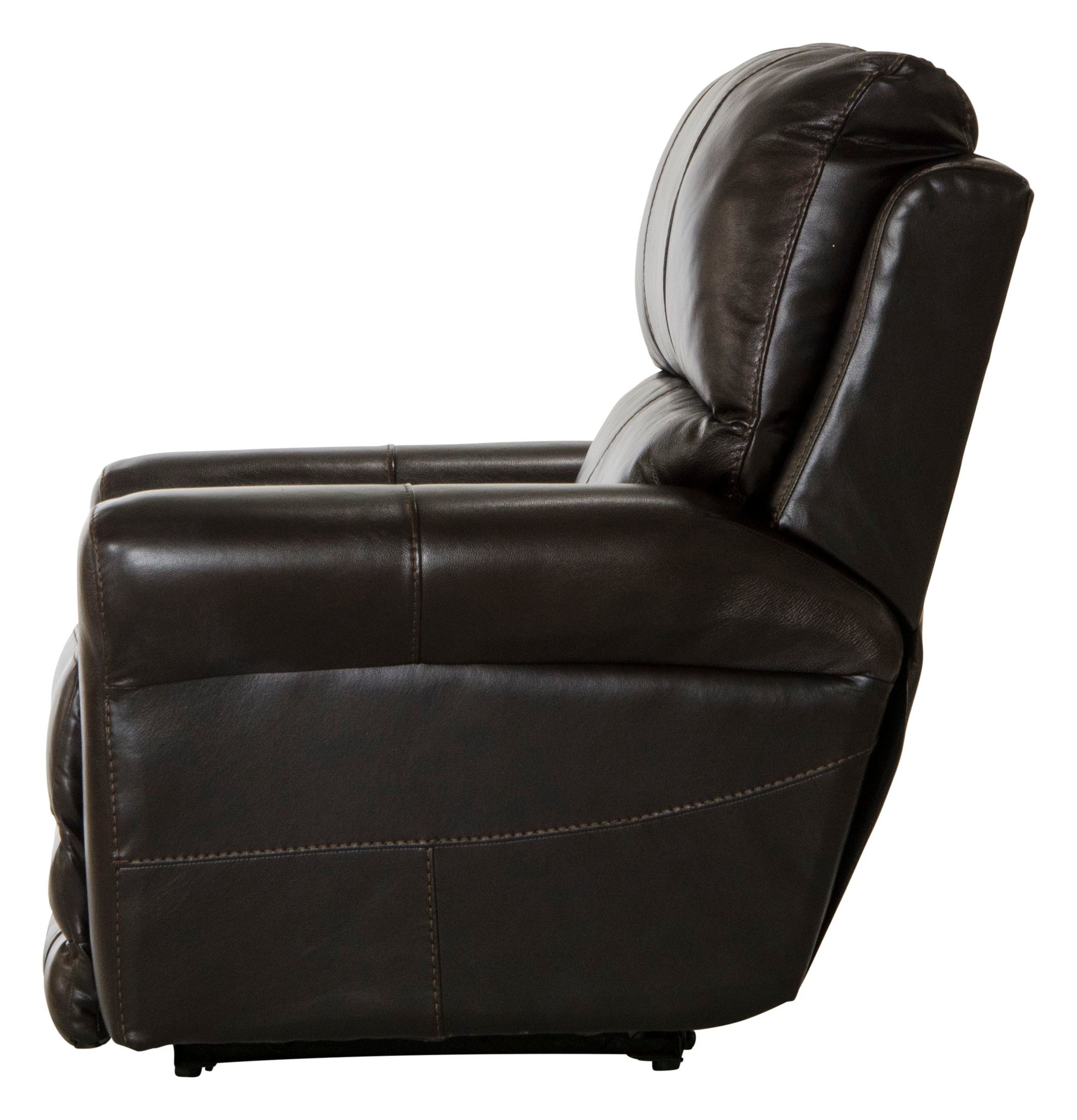 Hoffner - Power Lay Flat Recliner - Hornell Furniture Outlet