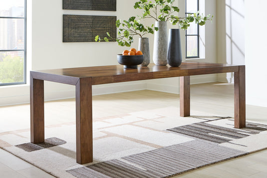 Kraeburn - Brown - Rectangular Dining Room Table - Hornell Furniture Outlet