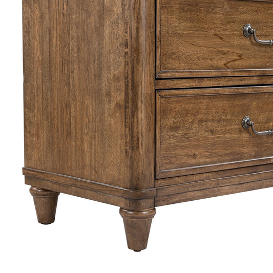 Harrison Heights - 5 Drawer Chest - Sienna - Hornell Furniture Outlet