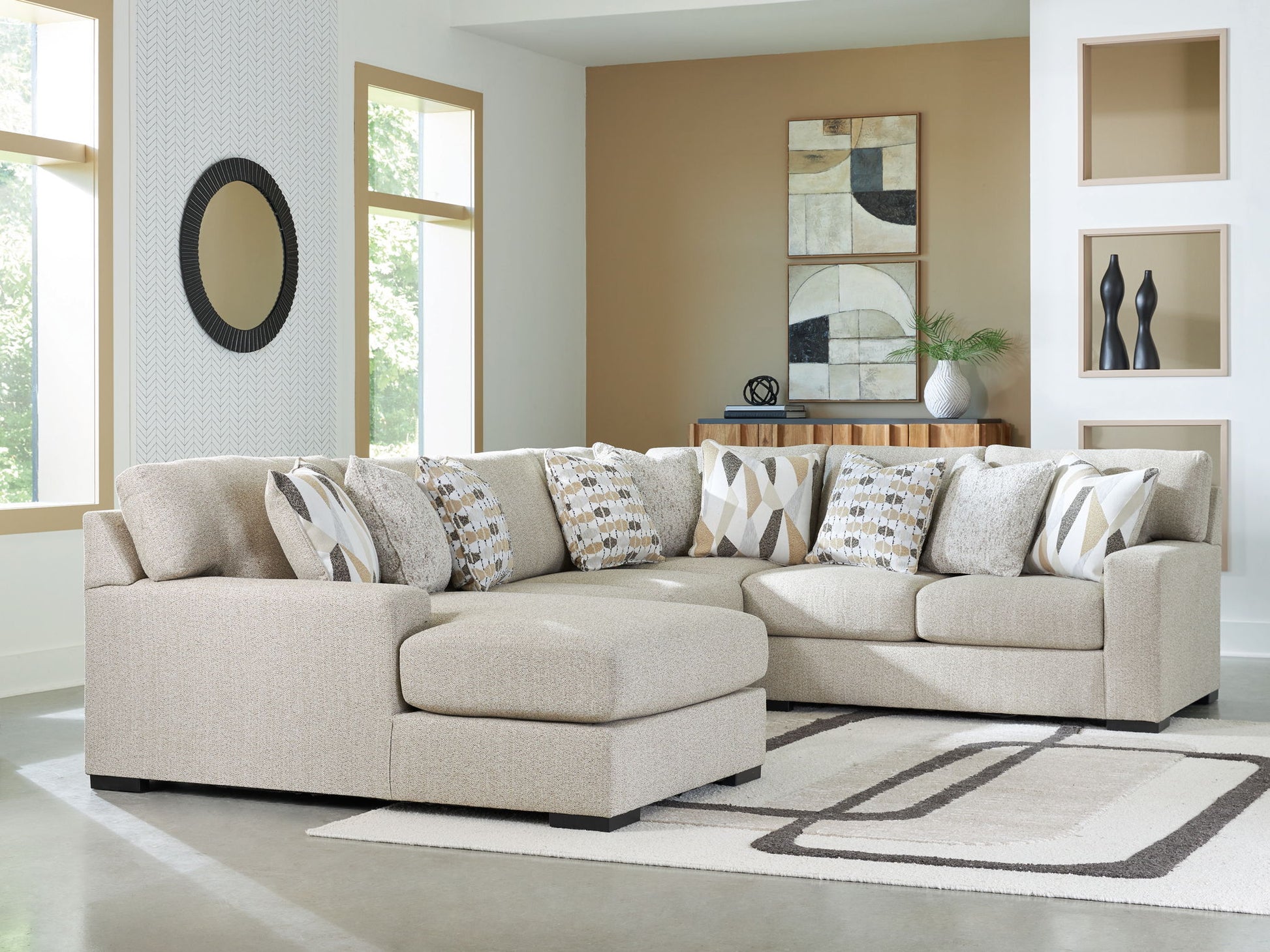 LaureLGrove - Sectional - Hornell Furniture Outlet