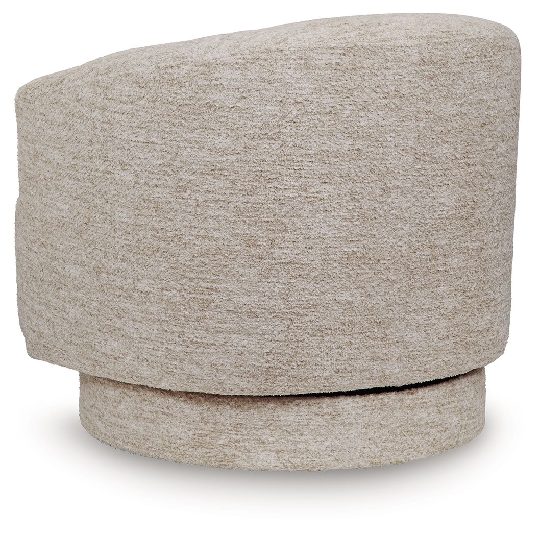 Wardsor - Stone - Swivel Chair - Hornell Furniture Outlet