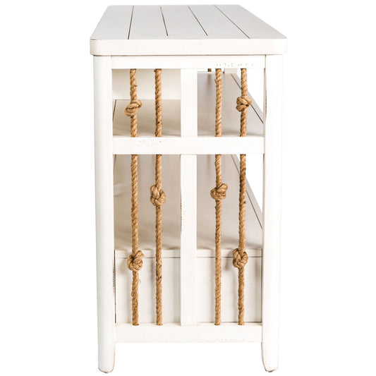 Dockside - TV Console - White - Hornell Furniture Outlet