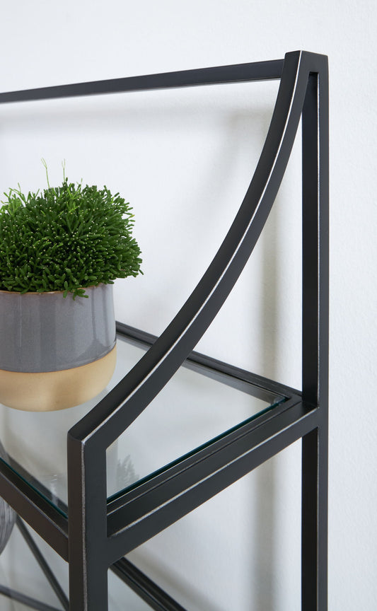 Dakerwell - Antique Black - Bookcase - Hornell Furniture Outlet