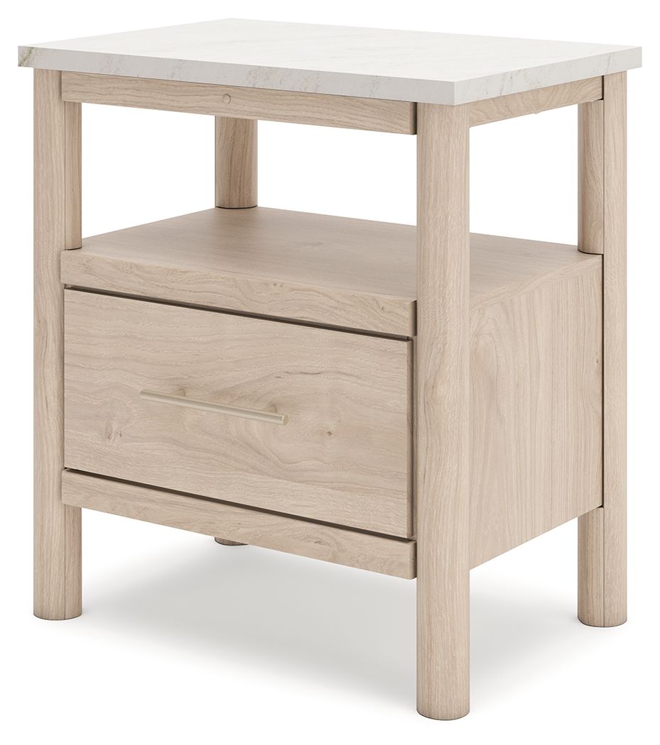 Cadmori - One Drawer Night Stand - Hornell Furniture Outlet