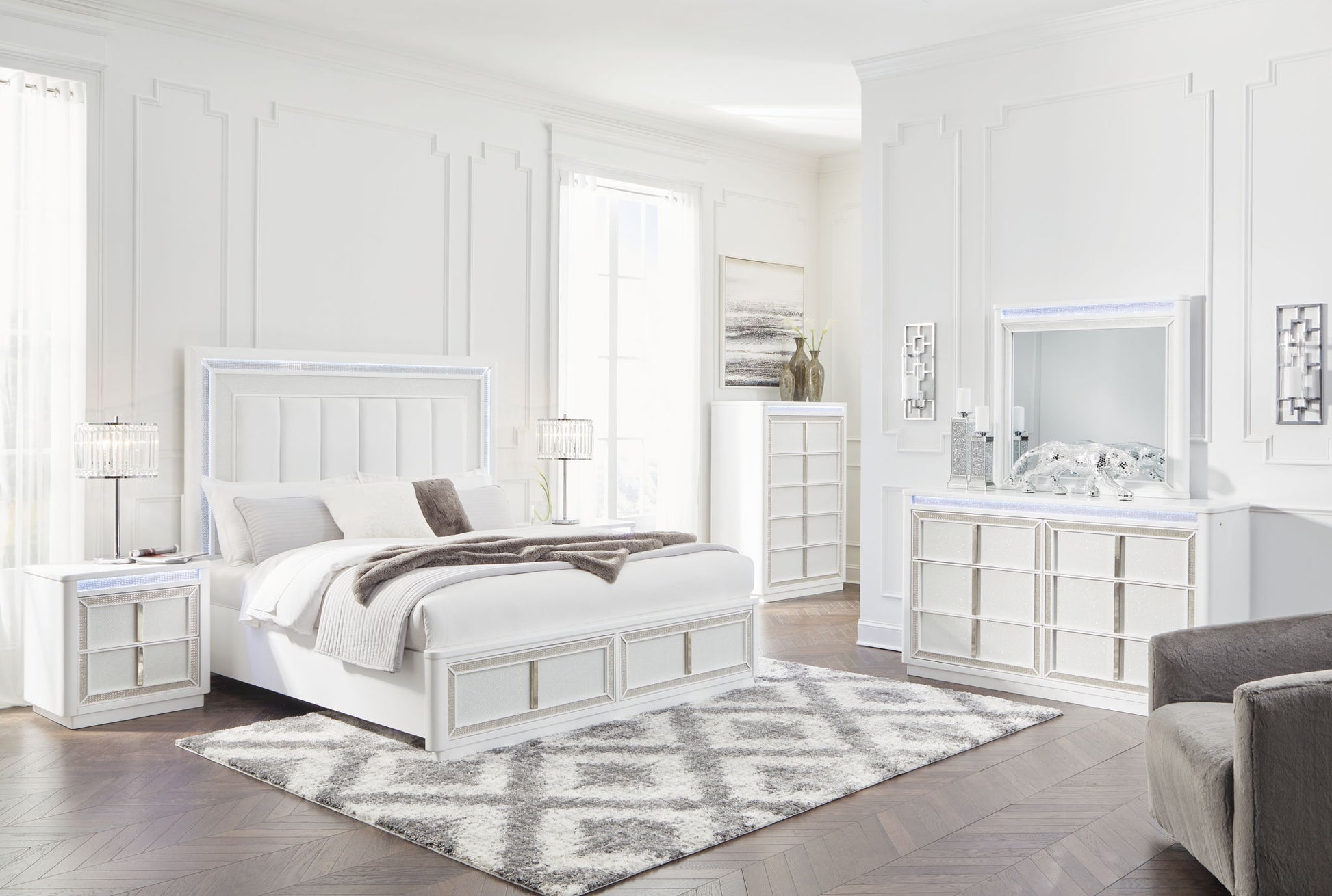 Chalanna - Storage Bedroom Set - Hornell Furniture Outlet
