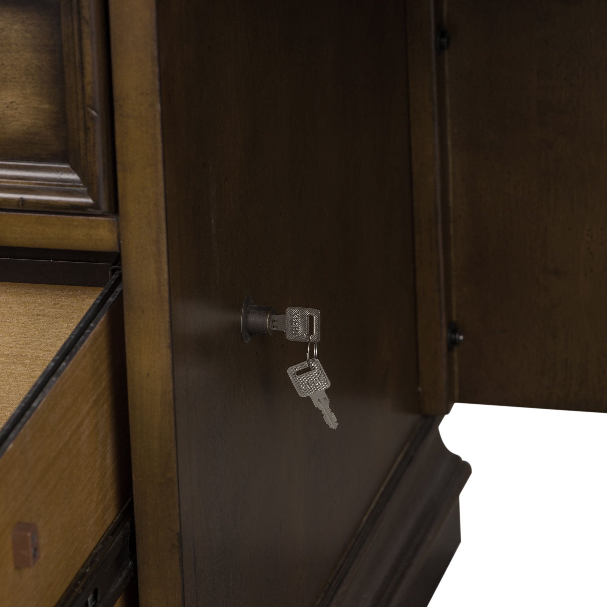 Amelia - Credenza - Dark Brown - Hornell Furniture Outlet