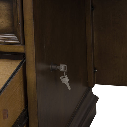 Amelia - Credenza - Dark Brown - Hornell Furniture Outlet