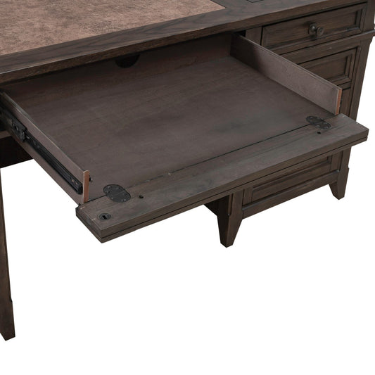 Paradise Valley - Executive Desk - Brown - Hornell Furniture Outlet