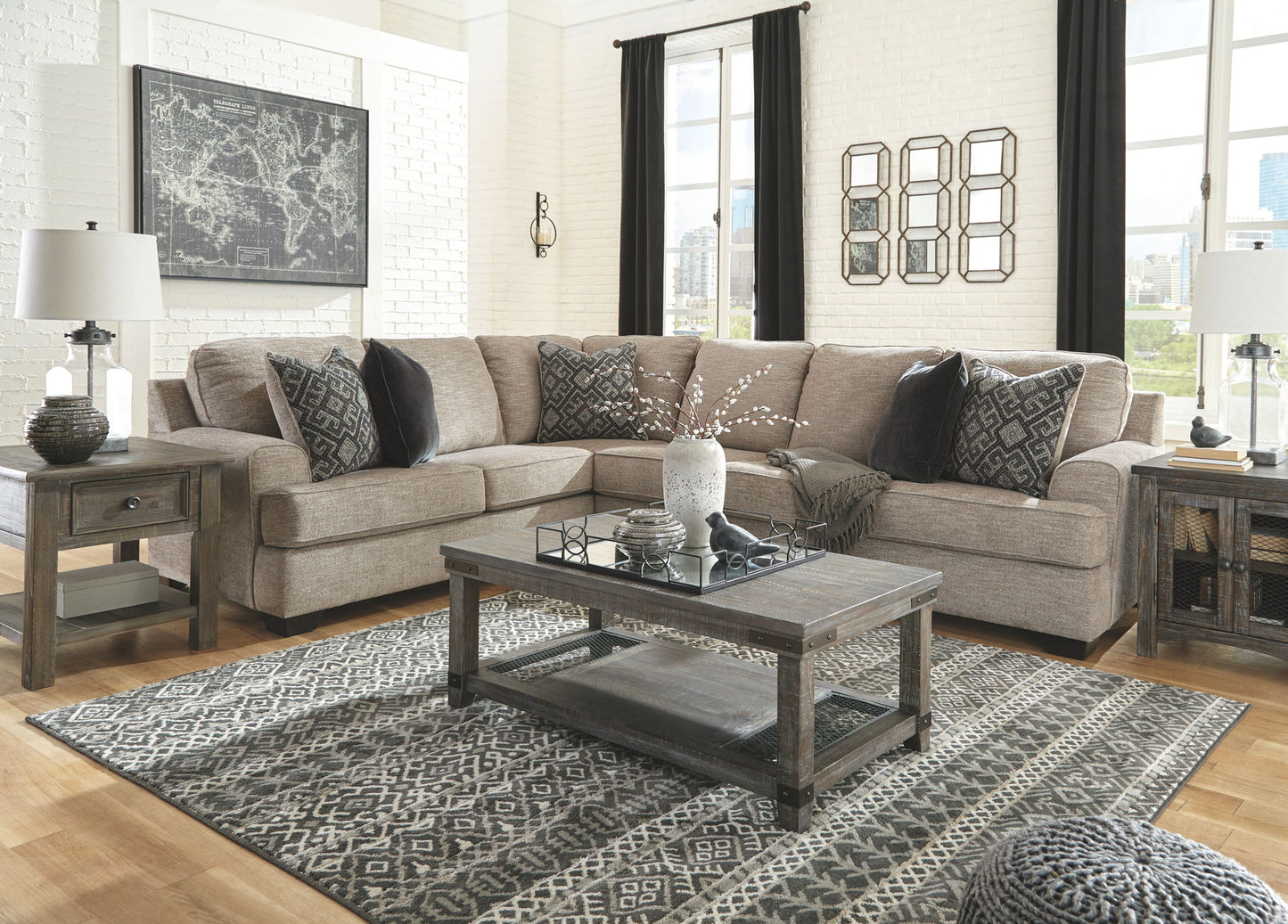 Bovarian - Sectional - Hornell Furniture Outlet
