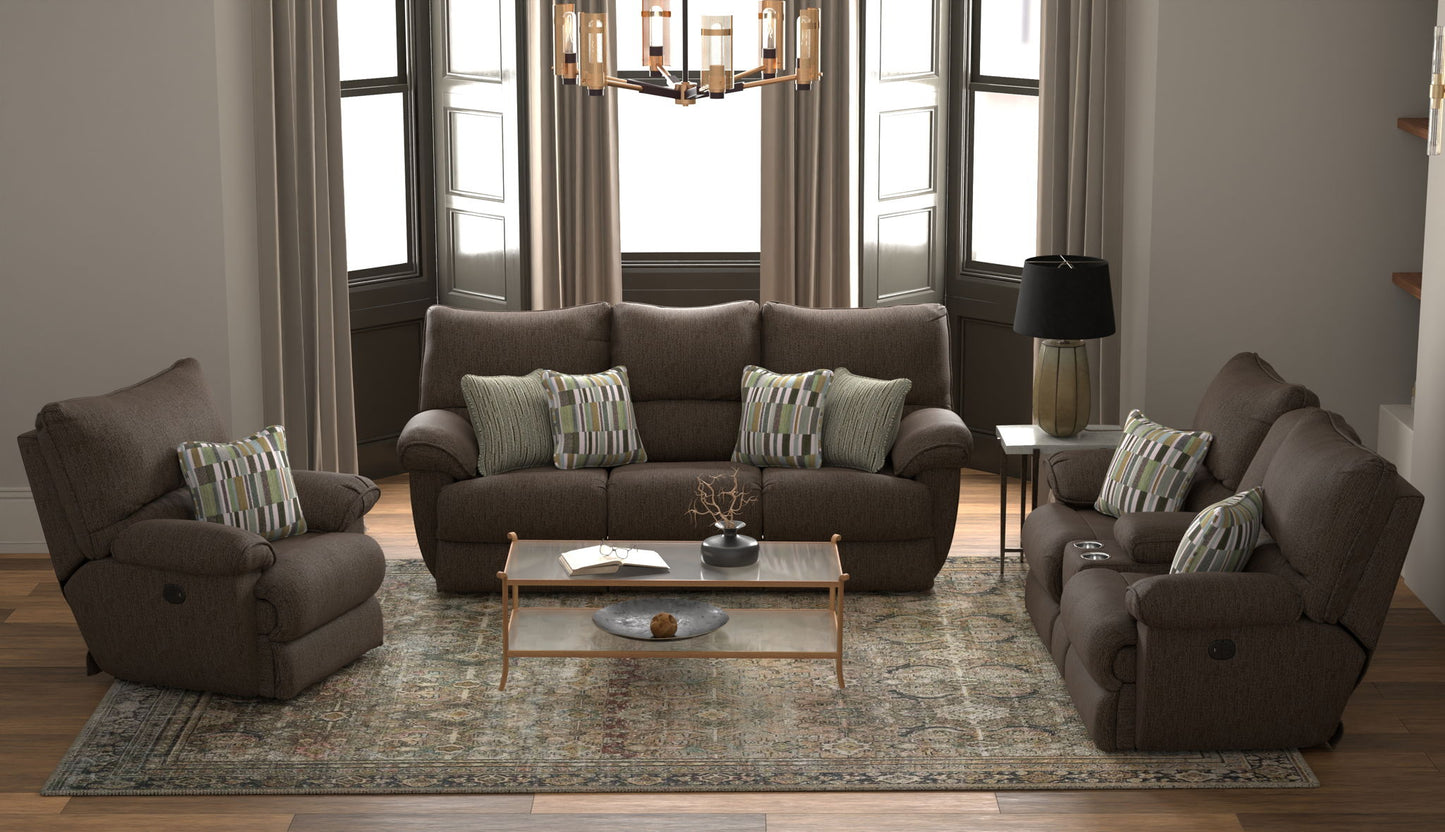 Lenny - Power Lay Flat Reclining Sofa - Hornell Furniture Outlet