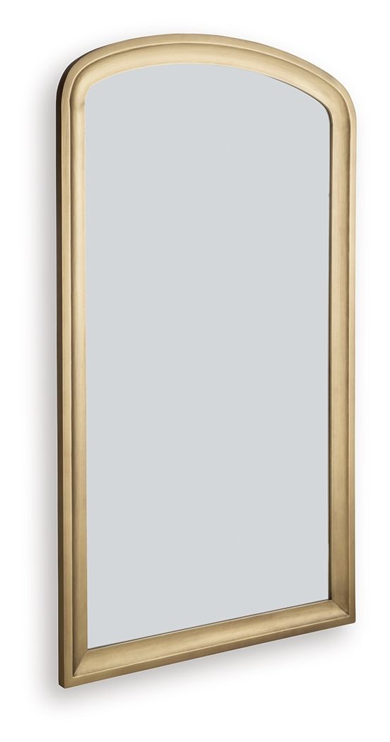 Fintan - Gold Finish - Floor Mirror - Hornell Furniture Outlet
