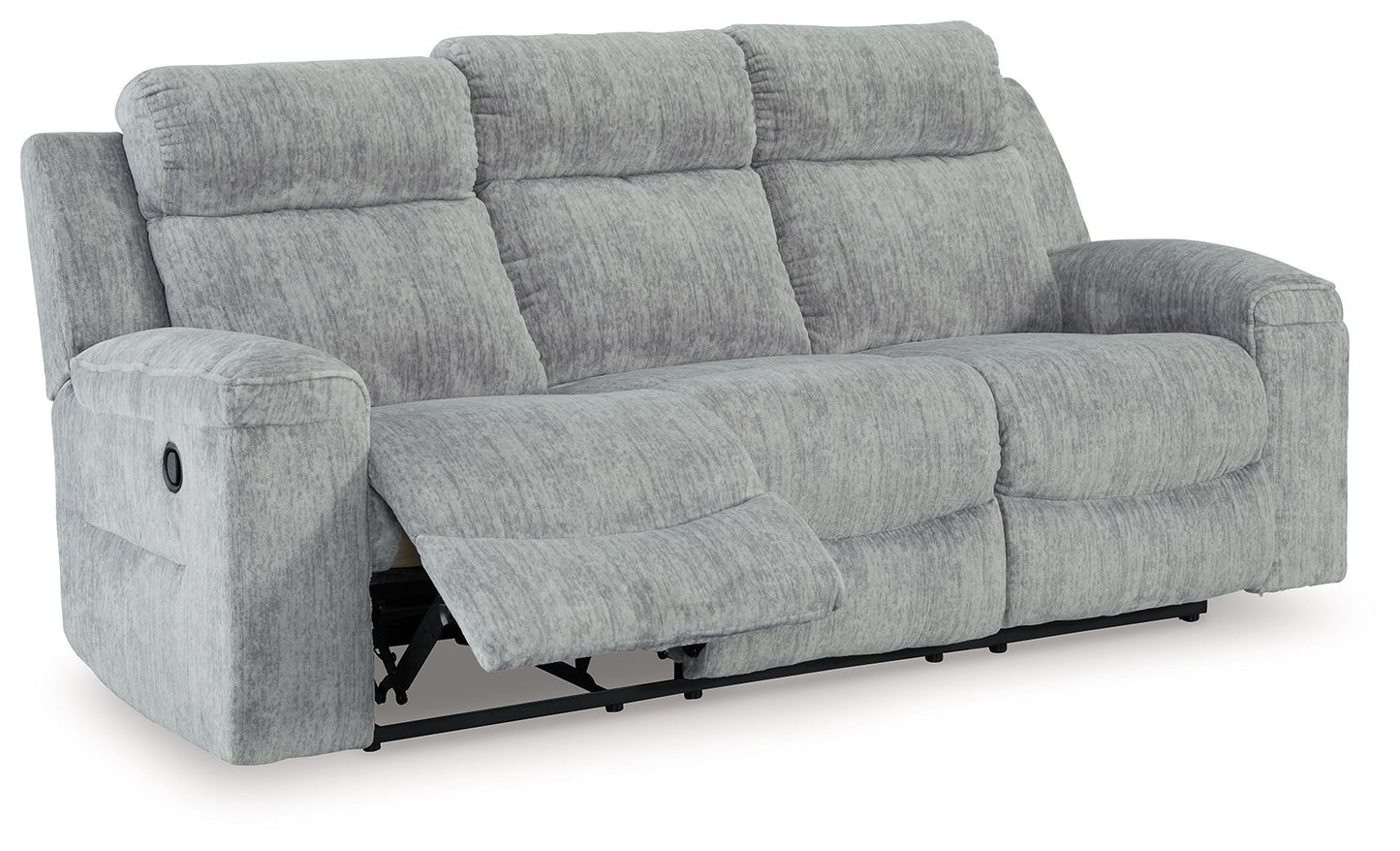 Buntington - Pewter - Reclining Sofa - Hornell Furniture Outlet