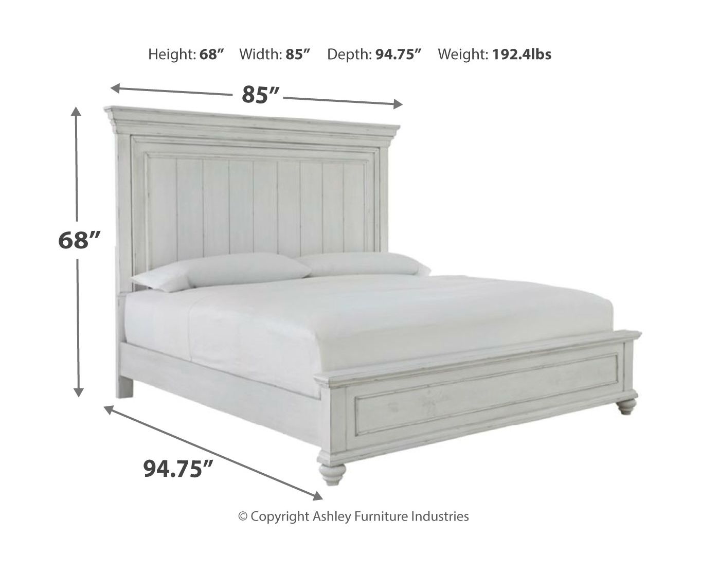 Kanwyn - Panel Bedroom Set - Hornell Furniture Outlet