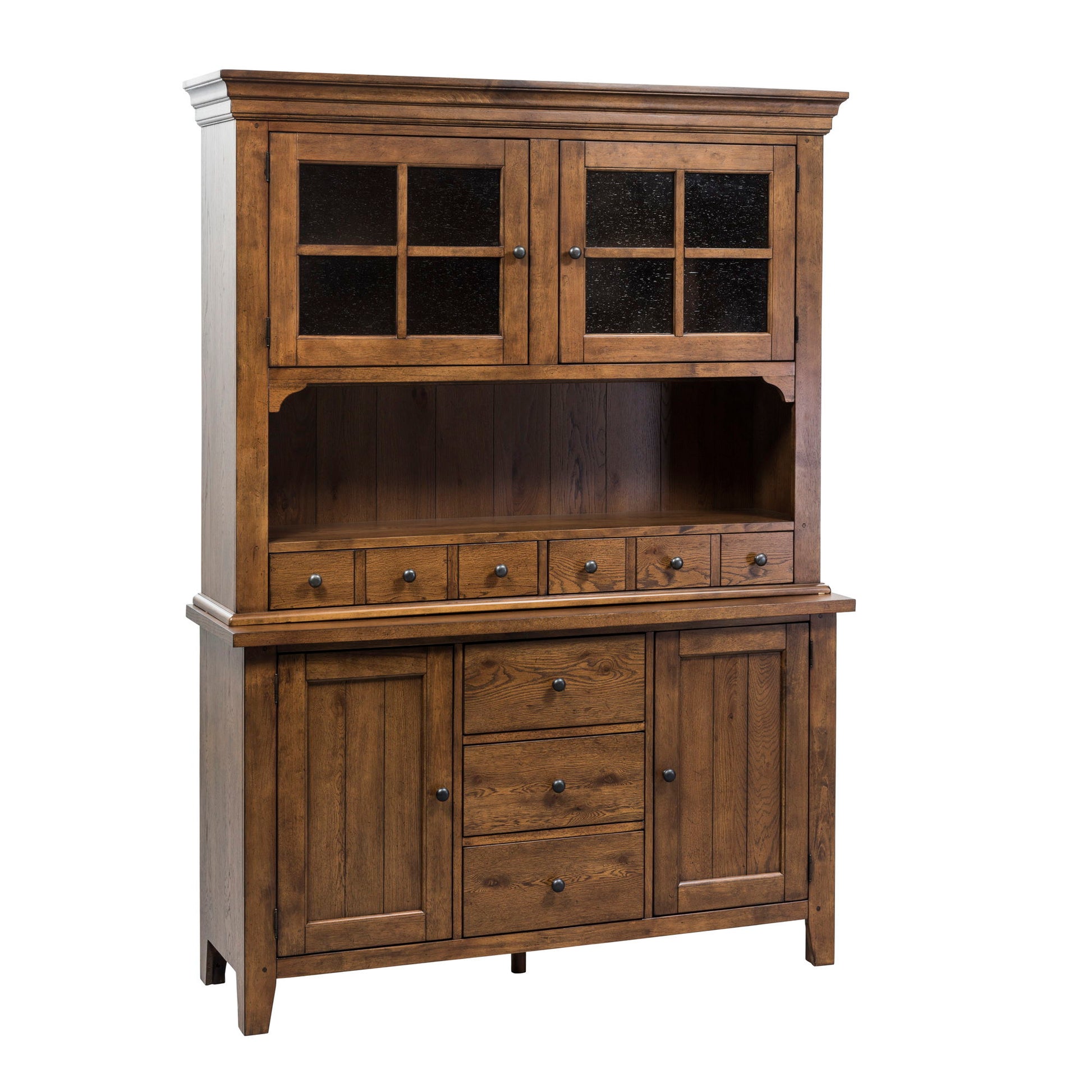 Hearthstone Ridge - Hutch & Buffet - Light Brown - Hornell Furniture Outlet