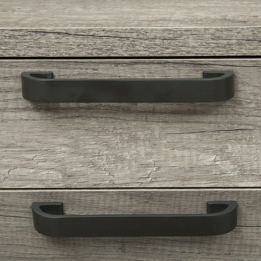 Tanners Creek - 2 Piece Home Office Desk Set - Dark Gray - Hornell Furniture Outlet