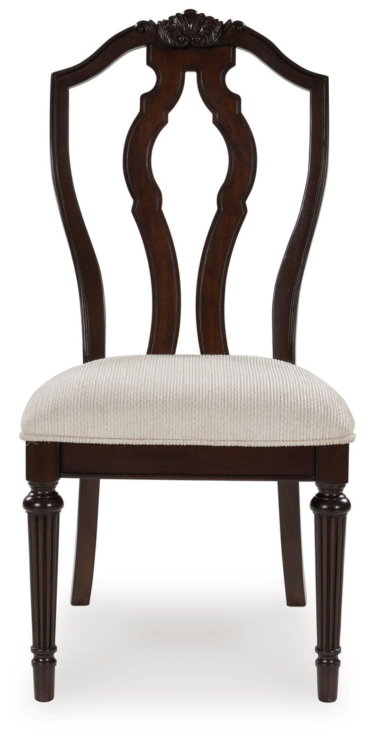 Lavinton - Tan / Brown - Dining Upholstered Side Chair (Set of 2) - Hornell Furniture Outlet