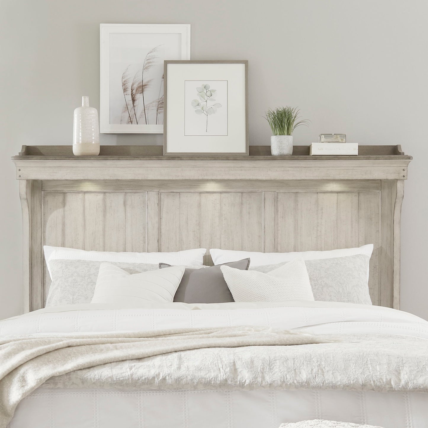 Ivy Hollow - Mantle Headboard - Hornell Furniture Outlet