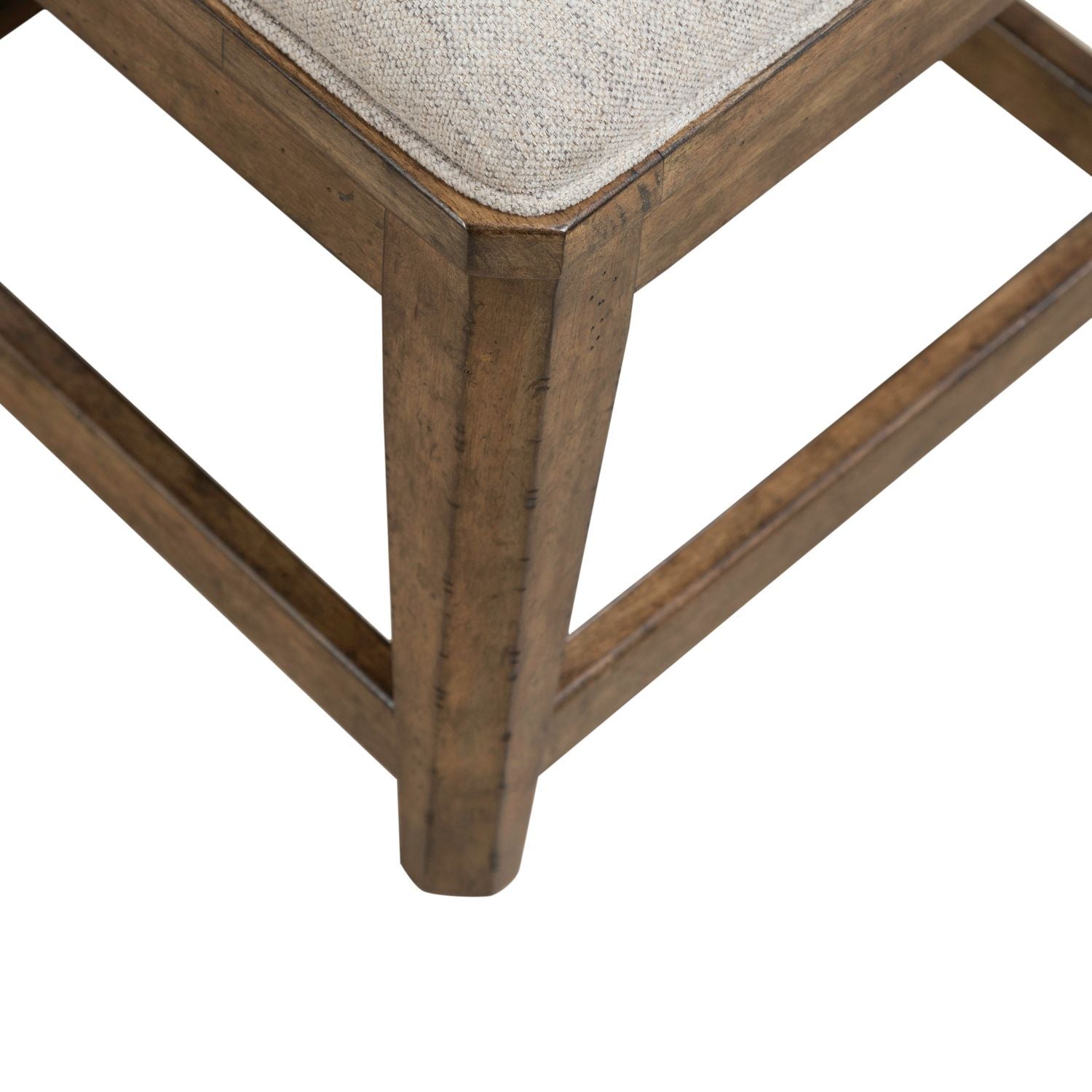 Carolina Park - Upholstered Console Stool - Brown - Hornell Furniture Outlet