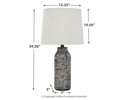 Mahima - Table Lamp - Hornell Furniture Outlet