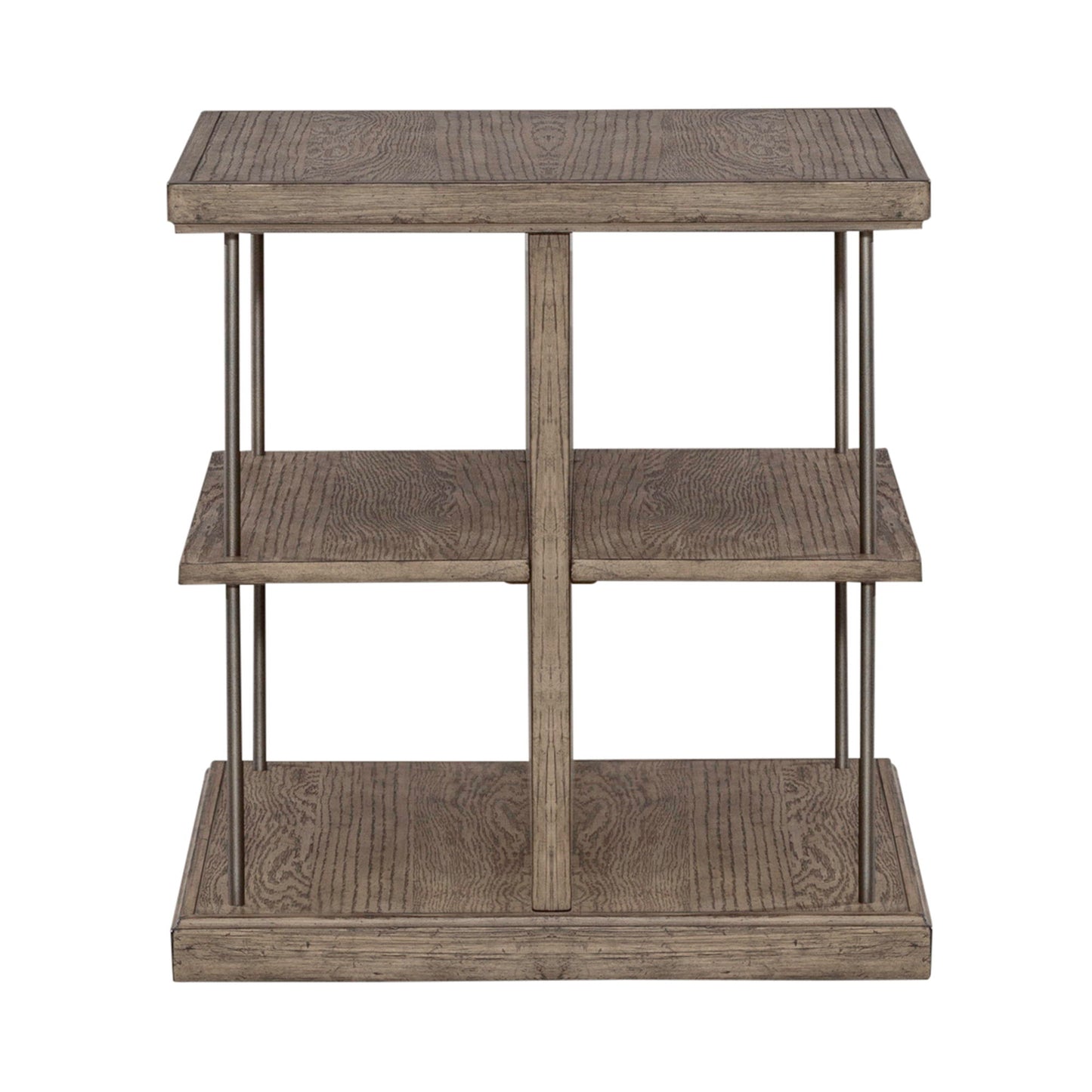 City Scape - End Table - Burnished Beige - Hornell Furniture Outlet