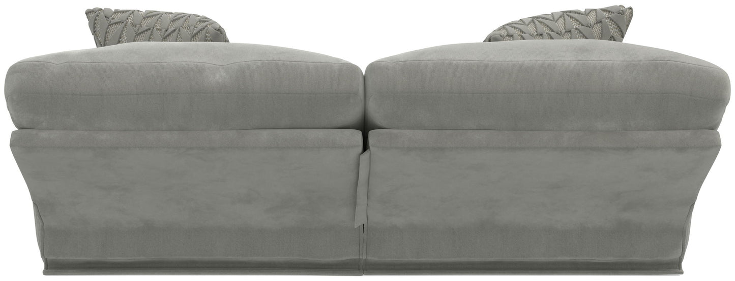 Renaldo - Power Sofa With Zero Gravity Recline - Stone - Hornell Furniture Outlet