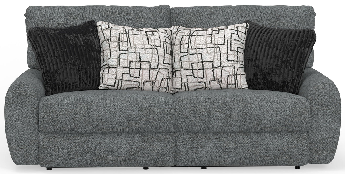 Maxwell - Power Deep Seat Reclining Sofa - Hornell Furniture Outlet