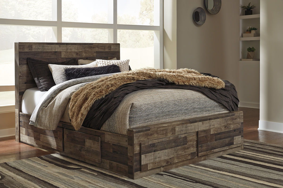 Derekson - Panel Bed - Hornell Furniture Outlet