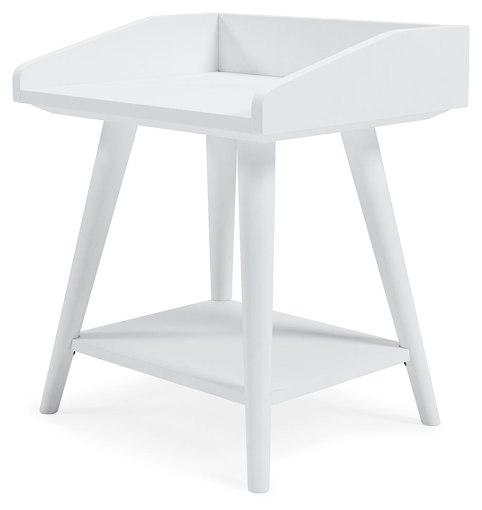 Blariden - White - Accent Table - Hornell Furniture Outlet