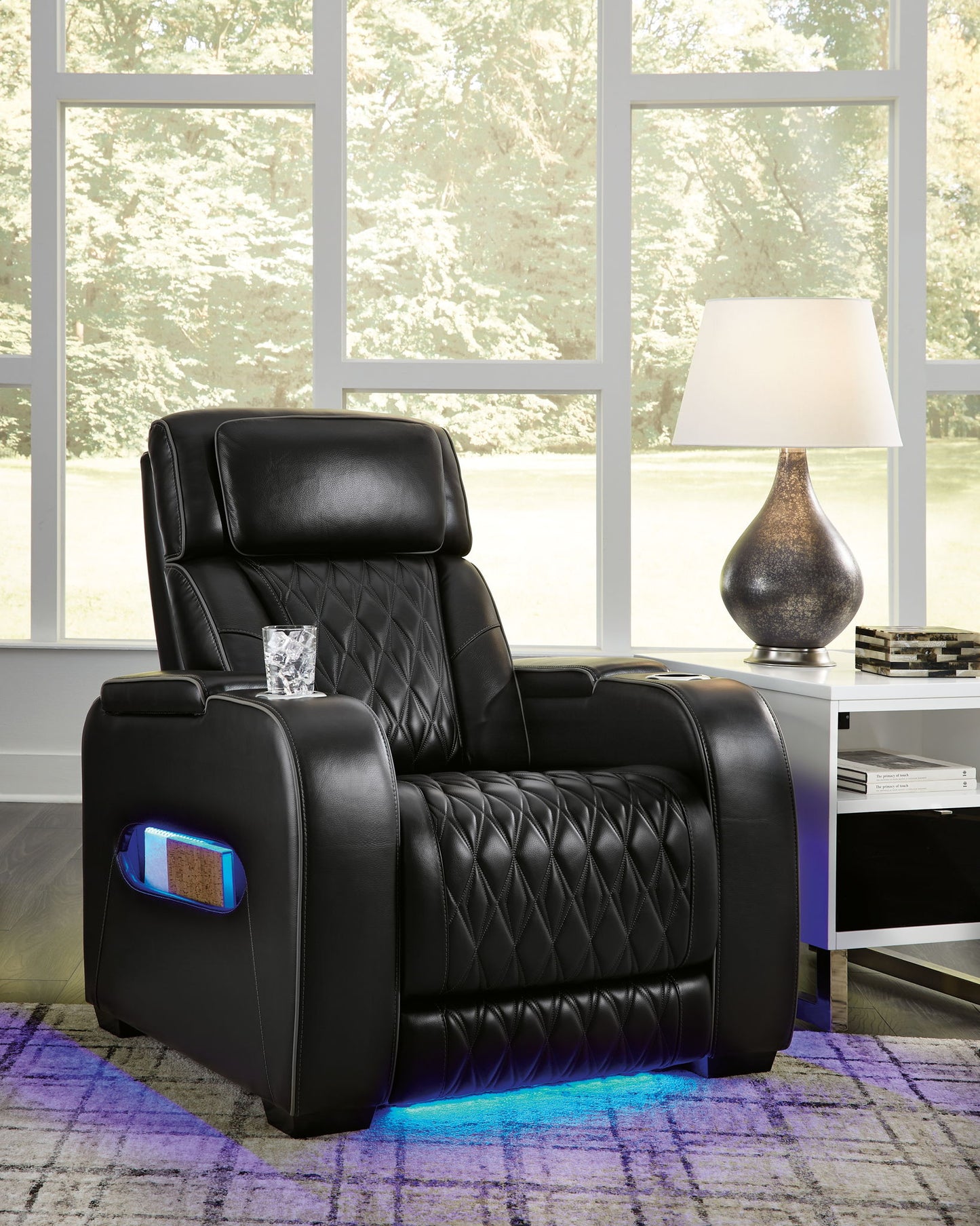 Boyington - Power Recliner/Adj Headrest - Hornell Furniture Outlet
