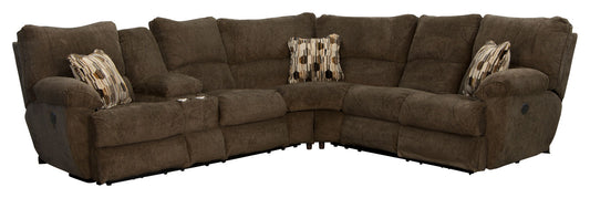 Elliott - Reclining Sectional - Hornell Furniture Outlet
