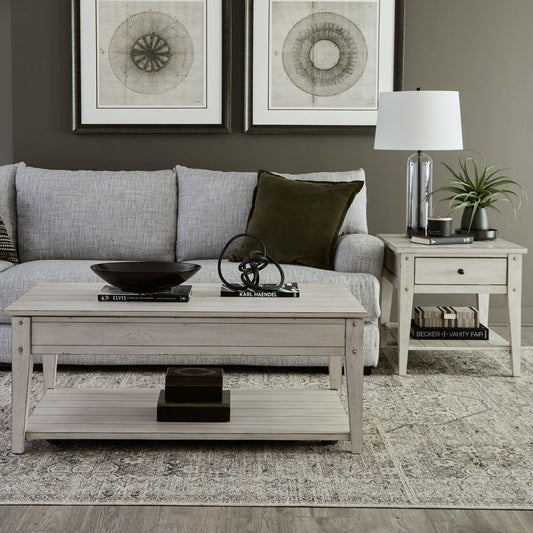 Lake House - Optional 3 Piece Set - White - Hornell Furniture Outlet