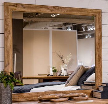 Maystonna - Brown - Bedroom Mirror - Hornell Furniture Outlet