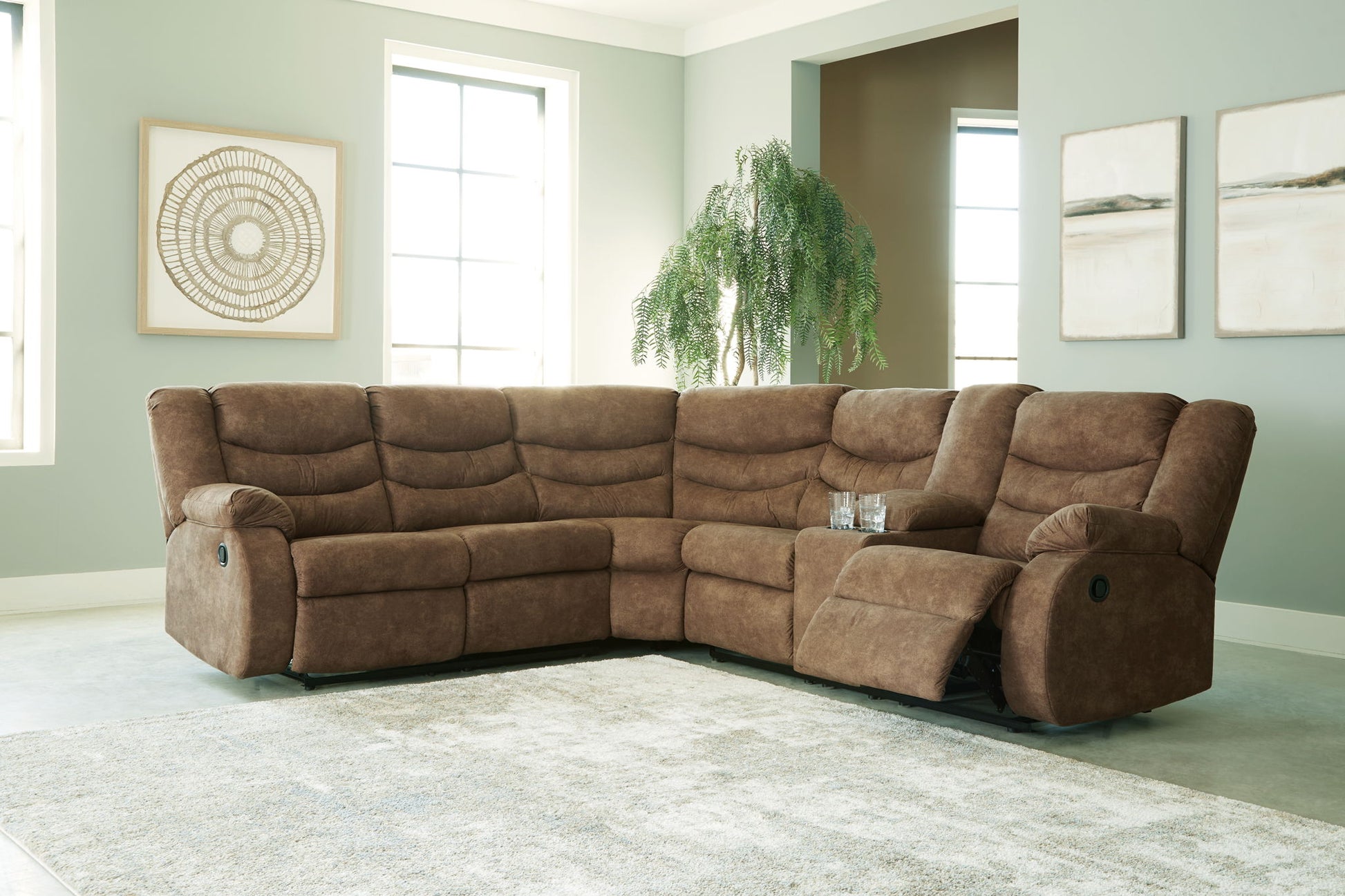 Partymate - Reclining Living Room Set - Hornell Furniture Outlet