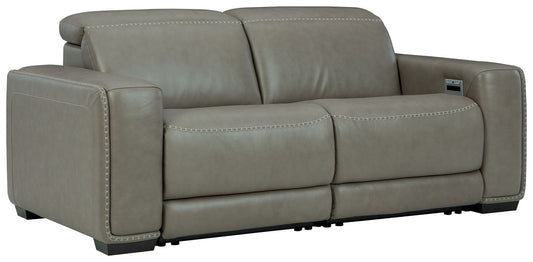 Correze - Power Reclining Sectional - Hornell Furniture Outlet